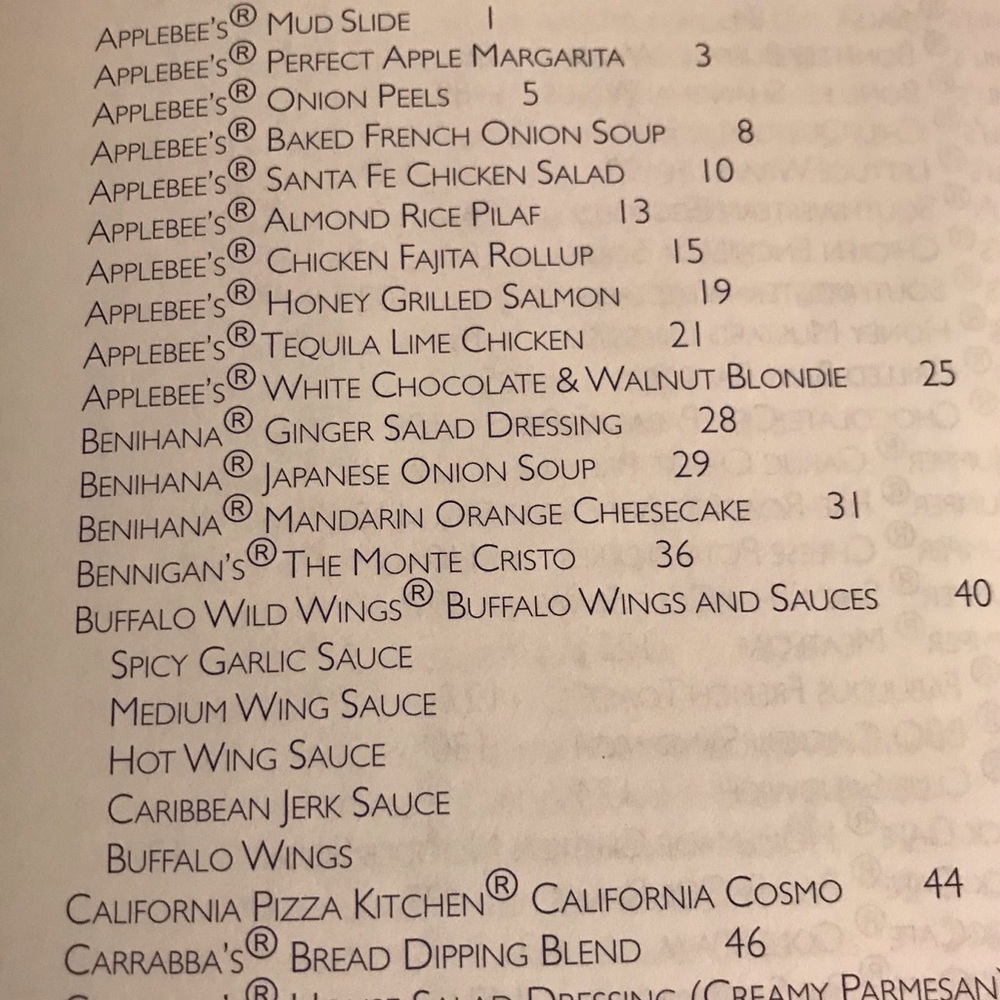 Top Secret Recipes - Restaurant Collection - Picture 3 of 7